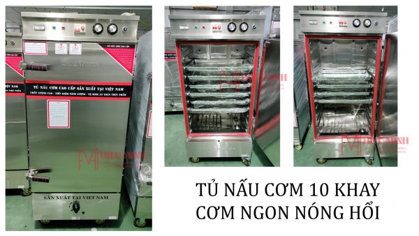 Tủ nấu cơm 10 khay