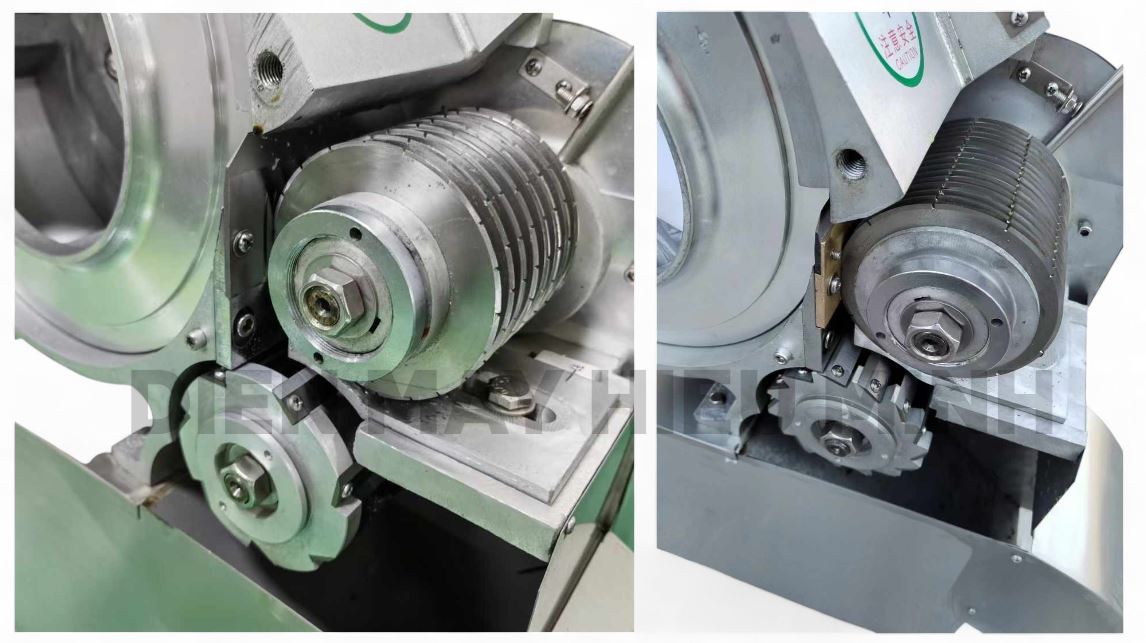 Dao Máy Thái Rau YQC120 Máy Thái Rau Củ Quả YQC120