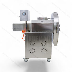 Máy Thái Rau YQC8081 - Thực tế Hiếu Minh Cung Cấp